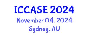 International Conference on Control, Automation and Systems Engineering (ICCASE) November 04, 2024 - Sydney, Australia
