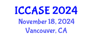 International Conference on Control, Automation and Systems Engineering (ICCASE) November 18, 2024 - Vancouver, Canada