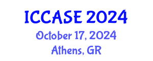 International Conference on Control, Automation and Systems Engineering (ICCASE) October 17, 2024 - Athens, Greece