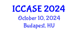 International Conference on Control, Automation and Systems Engineering (ICCASE) October 10, 2024 - Budapest, Hungary