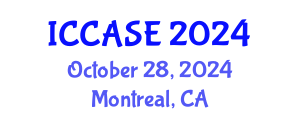 International Conference on Control, Automation and Systems Engineering (ICCASE) October 28, 2024 - Montreal, Canada