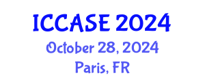 International Conference on Control, Automation and Systems Engineering (ICCASE) October 28, 2024 - Paris, France