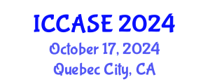 International Conference on Control, Automation and Systems Engineering (ICCASE) October 17, 2024 - Quebec City, Canada