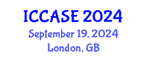 International Conference on Control, Automation and Systems Engineering (ICCASE) September 19, 2024 - London, United Kingdom