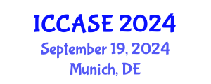 International Conference on Control, Automation and Systems Engineering (ICCASE) September 19, 2024 - Munich, Germany