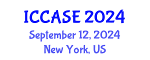 International Conference on Control, Automation and Systems Engineering (ICCASE) September 12, 2024 - New York, United States
