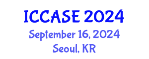 International Conference on Control, Automation and Systems Engineering (ICCASE) September 16, 2024 - Seoul, Republic of Korea