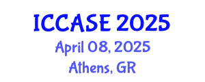 International Conference on Control, Automation and Systems Engineering (ICCASE) April 08, 2025 - Athens, Greece