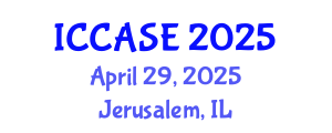 International Conference on Control, Automation and Systems Engineering (ICCASE) April 29, 2025 - Jerusalem, Israel