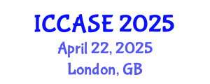 International Conference on Control, Automation and Systems Engineering (ICCASE) April 22, 2025 - London, United Kingdom