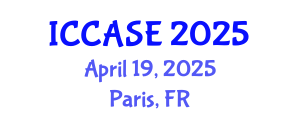 International Conference on Control, Automation and Systems Engineering (ICCASE) April 19, 2025 - Paris, France