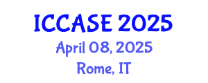 International Conference on Control, Automation and Systems Engineering (ICCASE) April 08, 2025 - Rome, Italy