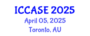 International Conference on Control, Automation and Systems Engineering (ICCASE) April 05, 2025 - Toronto, Australia