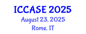 International Conference on Control, Automation and Systems Engineering (ICCASE) August 23, 2025 - Rome, Italy