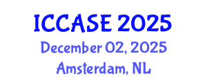 International Conference on Control, Automation and Systems Engineering (ICCASE) December 02, 2025 - Amsterdam, Netherlands