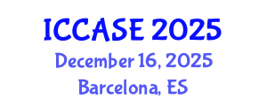 International Conference on Control, Automation and Systems Engineering (ICCASE) December 16, 2025 - Barcelona, Spain