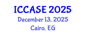 International Conference on Control, Automation and Systems Engineering (ICCASE) December 13, 2025 - Cairo, Egypt