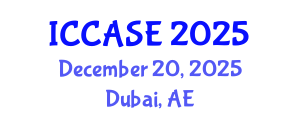 International Conference on Control, Automation and Systems Engineering (ICCASE) December 20, 2025 - Dubai, United Arab Emirates
