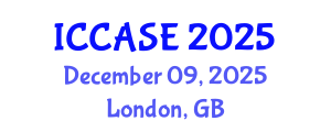 International Conference on Control, Automation and Systems Engineering (ICCASE) December 09, 2025 - London, United Kingdom