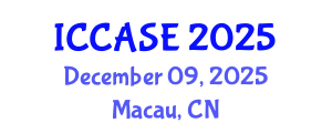 International Conference on Control, Automation and Systems Engineering (ICCASE) December 09, 2025 - Macau, China