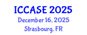 International Conference on Control, Automation and Systems Engineering (ICCASE) December 16, 2025 - Strasbourg, France