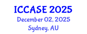 International Conference on Control, Automation and Systems Engineering (ICCASE) December 02, 2025 - Sydney, Australia