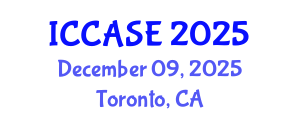 International Conference on Control, Automation and Systems Engineering (ICCASE) December 09, 2025 - Toronto, Canada