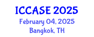 International Conference on Control, Automation and Systems Engineering (ICCASE) February 04, 2025 - Bangkok, Thailand