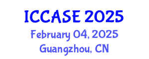 International Conference on Control, Automation and Systems Engineering (ICCASE) February 04, 2025 - Guangzhou, China