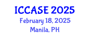 International Conference on Control, Automation and Systems Engineering (ICCASE) February 18, 2025 - Manila, Philippines