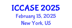 International Conference on Control, Automation and Systems Engineering (ICCASE) February 15, 2025 - New York, United States