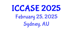 International Conference on Control, Automation and Systems Engineering (ICCASE) February 25, 2025 - Sydney, Australia