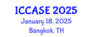 International Conference on Control, Automation and Systems Engineering (ICCASE) January 18, 2025 - Bangkok, Thailand