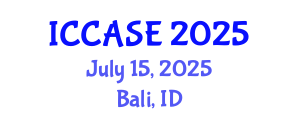 International Conference on Control, Automation and Systems Engineering (ICCASE) July 15, 2025 - Bali, Indonesia