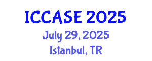International Conference on Control, Automation and Systems Engineering (ICCASE) July 29, 2025 - Istanbul, Turkey