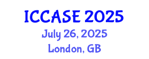 International Conference on Control, Automation and Systems Engineering (ICCASE) July 26, 2025 - London, United Kingdom
