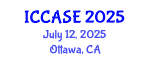 International Conference on Control, Automation and Systems Engineering (ICCASE) July 12, 2025 - Ottawa, Canada
