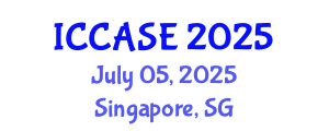 International Conference on Control, Automation and Systems Engineering (ICCASE) July 05, 2025 - Singapore, Singapore