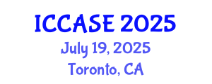 International Conference on Control, Automation and Systems Engineering (ICCASE) July 19, 2025 - Toronto, Canada