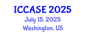 International Conference on Control, Automation and Systems Engineering (ICCASE) July 15, 2025 - Washington, United States