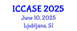 International Conference on Control, Automation and Systems Engineering (ICCASE) June 10, 2025 - Ljubljana, Slovenia
