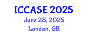 International Conference on Control, Automation and Systems Engineering (ICCASE) June 28, 2025 - London, United Kingdom
