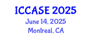 International Conference on Control, Automation and Systems Engineering (ICCASE) June 14, 2025 - Montreal, Canada