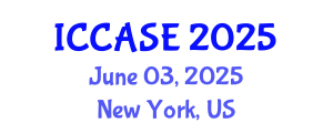 International Conference on Control, Automation and Systems Engineering (ICCASE) June 03, 2025 - New York, United States