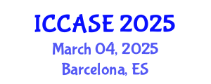 International Conference on Control, Automation and Systems Engineering (ICCASE) March 04, 2025 - Barcelona, Spain