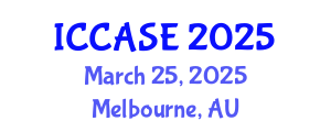 International Conference on Control, Automation and Systems Engineering (ICCASE) March 25, 2025 - Melbourne, Australia