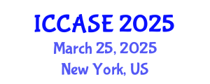 International Conference on Control, Automation and Systems Engineering (ICCASE) March 25, 2025 - New York, United States