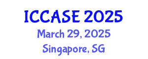 International Conference on Control, Automation and Systems Engineering (ICCASE) March 29, 2025 - Singapore, Singapore