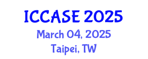 International Conference on Control, Automation and Systems Engineering (ICCASE) March 04, 2025 - Taipei, Taiwan