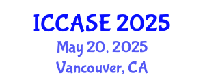 International Conference on Control, Automation and Systems Engineering (ICCASE) May 20, 2025 - Vancouver, Canada